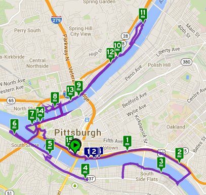 Pittsburgh Bike Map