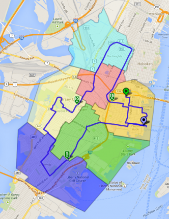 Jersey City Ward Bike Tour 2014 1 Jersey City Ward Bike Tour